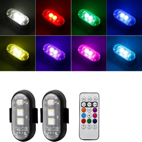 LED Ütközésgátló Fény – Kerékpározás és Motorkerékpározás