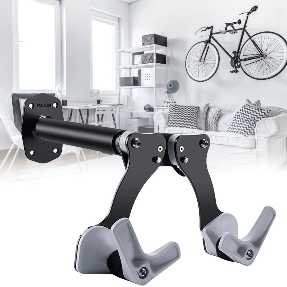 Soporte de Pared para Bicicleta — Fijación Sólida y Segura