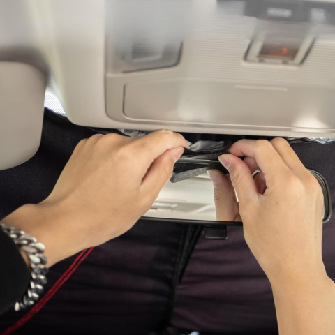 Sammenfoldeligt solskærm til forruden — Reduktion af varme og nem installation