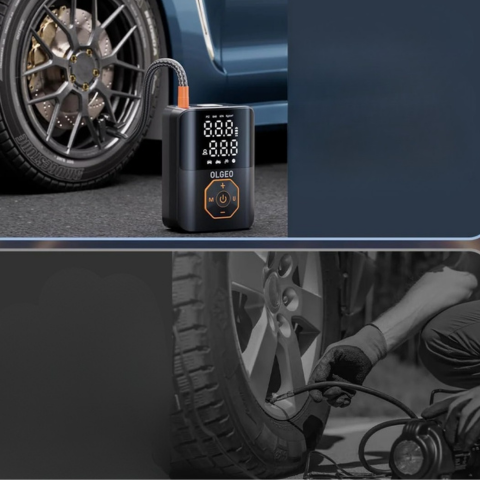 Mini Compresseur Auto Rechargeable – Puissance 18000mAh