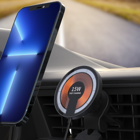 Kabelloses Magnetladegerät für das Auto – Vernetztes und praktisches Fahren