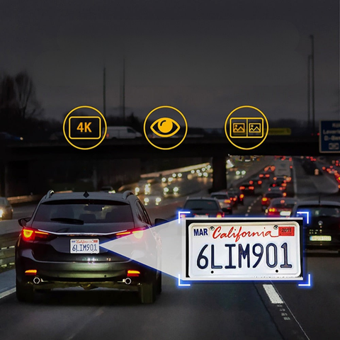 Dashbordkamera – HD-opptak med parkeringsovervåkningsmodus