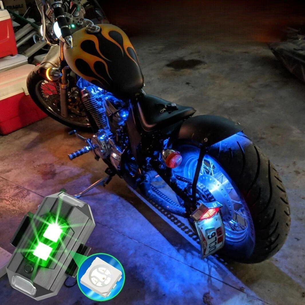 LED Lys Anti-Kollisjon For Motorsykkel – Sikkerhet Og Stil