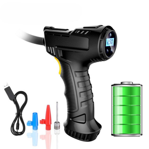 Compresor de aer portabil 120W — Umflare rapidă și puternică