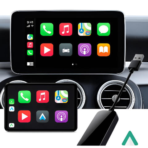 Universel trådløs biladapter — CarPlay og Android Auto nem at bruge