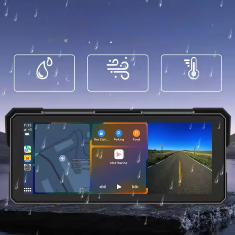 Motorcycle Multimedia System — GPS, Music & Intelligent Control