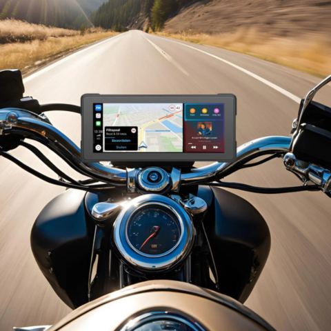 Motorcycle Multimedia System — GPS, Music & Intelligent Control