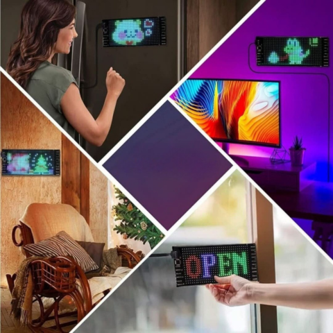 Animated LED Screen For Car – Custom Messages And Emojis