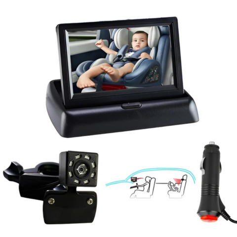 Telecamera per Auto per Bambini — Sicurezza e Tranquillità alla Guida