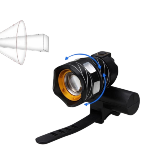 Faro Delantero de Bicicleta LED — Luz Potente y Resistente al Agua