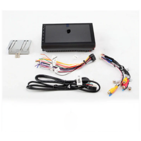 רדיו רכב מגעי Bluetooth – ניווט, USB ואפליקציות משולבות