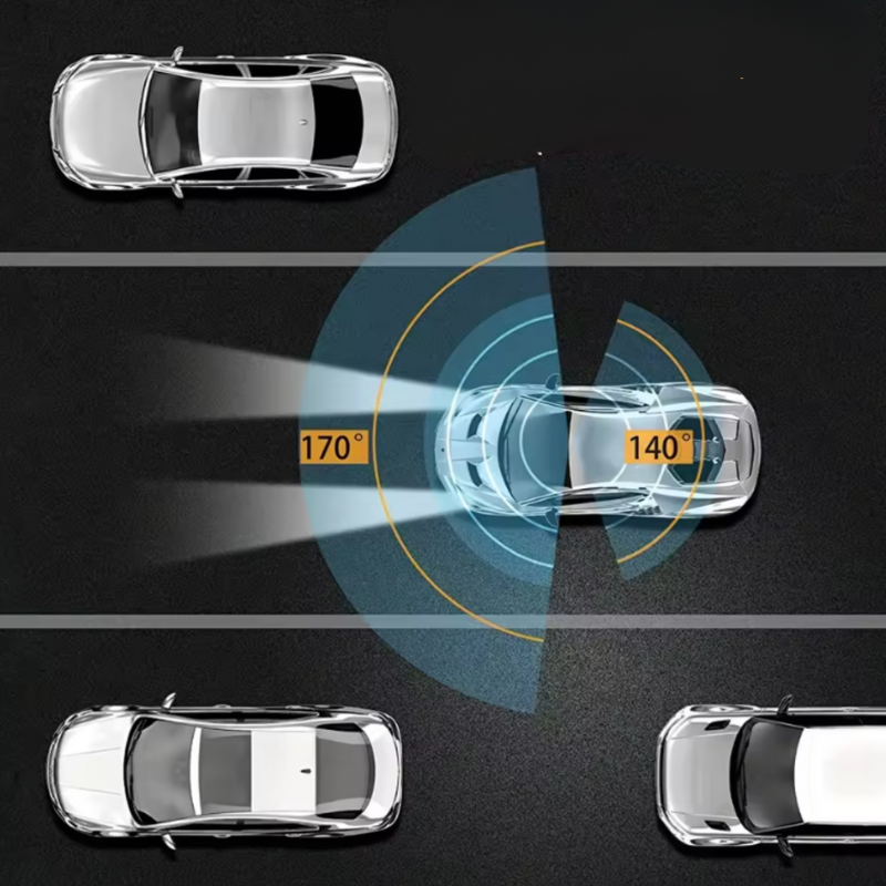 Dashcam Double Full HD Voiture - Vision Nocturne + Caméra Intérieure