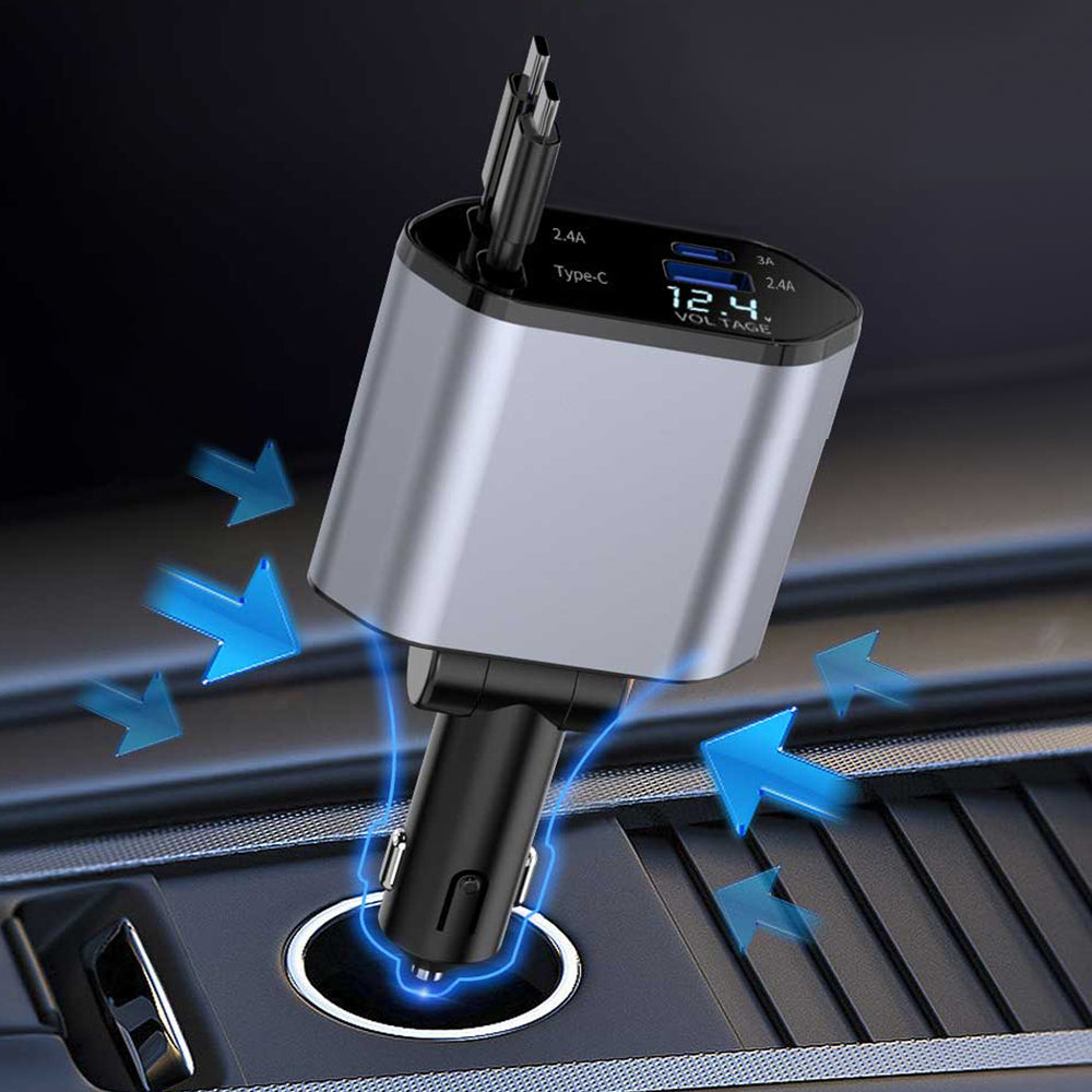 Chargeur De Voiture 9-En-1 — Puissance 154W Pour Tous Vos Appareils
