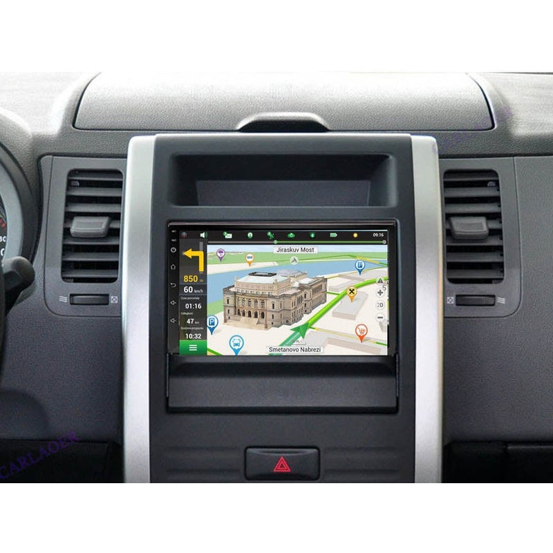 רדיו רכב מגעי Bluetooth – ניווט, USB ואפליקציות משולבות