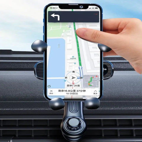 Podpora otočné telefonní základny pro auto