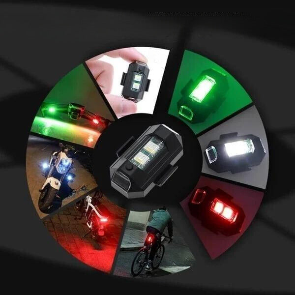 LED Lys Anti-Kollisjon For Motorsykkel – Sikkerhet Og Stil