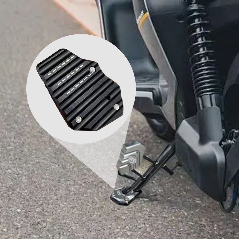 バイクとスクーター用の駐車サポート — 安定していて実用的