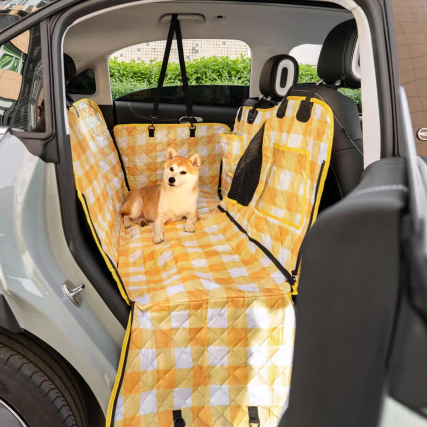 Housse De Siège Auto Pour Chien Imperméable Et Résistante Aux Rayures