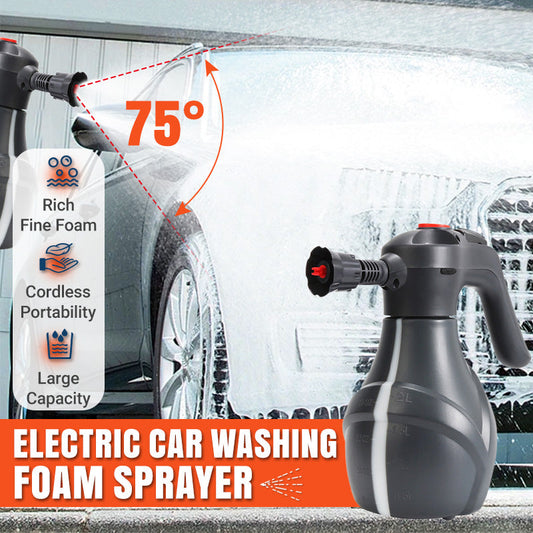 Wireless electric foam sprayer 