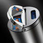 USB Auto Oplader Adapter – Compacte Sigarettenaansteker Plug 