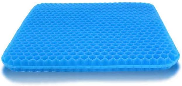 Cojín De Asiento De Gel Para Coche — Alivia Presión Y Fatiga 