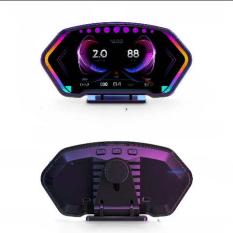 Pantalla Digital de Conducción – Velocidad e Información de un Vistazo 