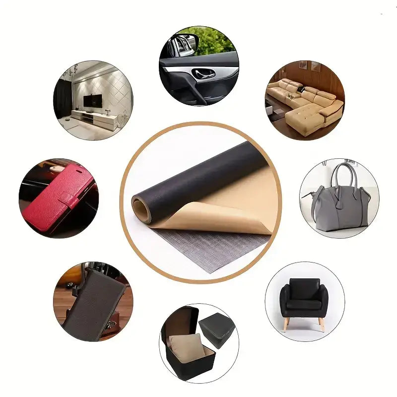 Patchs Auto-Adhésifs Réparation Intérieur Voiture – Kit Pratique