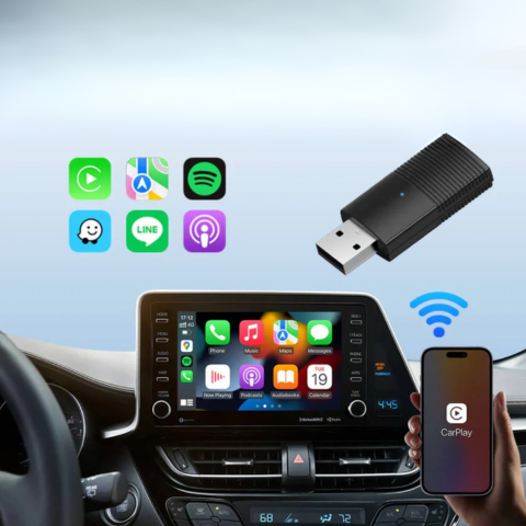 Trådløs CarPlay-adapter – Automatisk og glidende forbindelse 