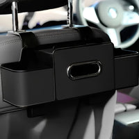 車の後部座席オーガナイザー — 実用的で整頓された収納 