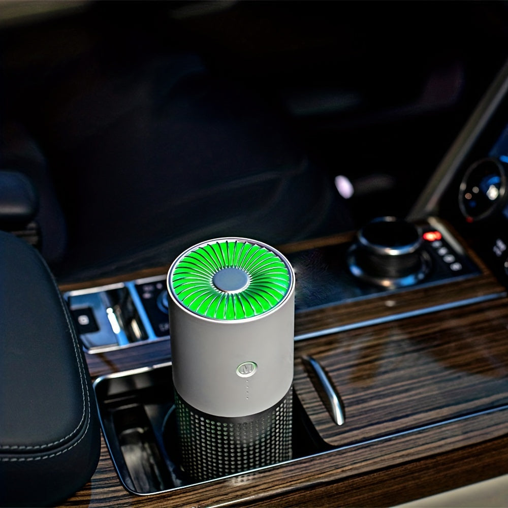 Ilma-puhdistin auto — kannettava ja USB-ladattava 