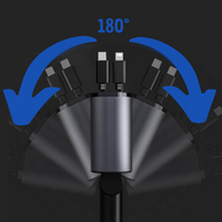 Caricatore Auto Alta Velocità 12V – USB & Tipo-C con Schermo 