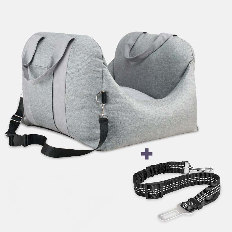 Pat liniștitor pentru câini - confort în mișcare și siguranță asigurată