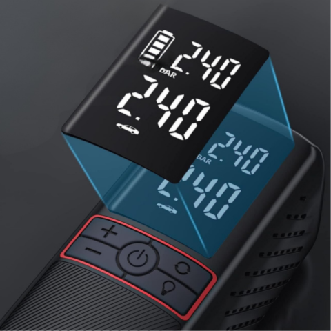 Draagbare Luchtcompressor 160PSI — Compact en Gemakkelijk Te Vervoeren 