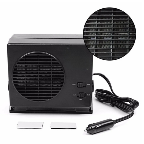 Φορητή θερμάστρα αυτοκινήτου 12V 150W/300W - Γρήγορη θέρμανση και άνεση το χειμώνα