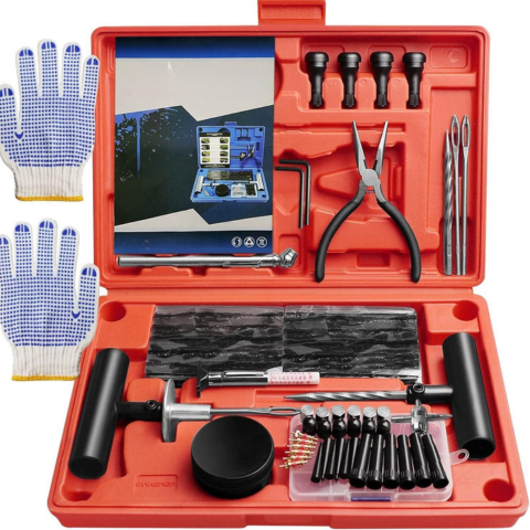 Auto Bandenreparatieset — Handige Gereedschappen 100 Stukken 