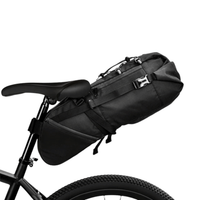 Große Fahrradtasche — Wasserdicht & Reflektierend 