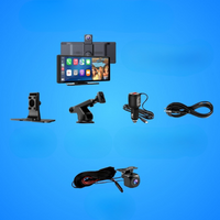 מסך רכב רב-תכליתי – תמיכה במצלמת רוורס ובקרת קול 