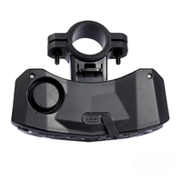 多機能バイクテールライト - 方向指示器、ブレーキ＆アラーム