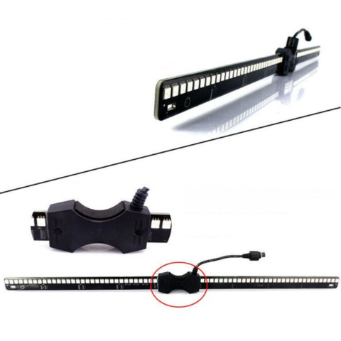 Tilpassbar LED-lampe – For sykkelhjul 