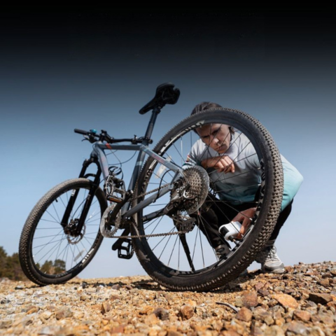 Pompe Électrique Portable Vélo — Puissante & Compacte