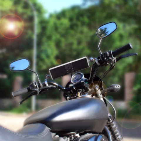 Motorhögtalare — Vattentåligt Bluetooth-ljudsystem 