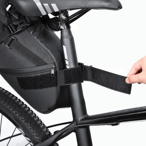 Große Fahrradtasche — Wasserdicht & Reflektierend 