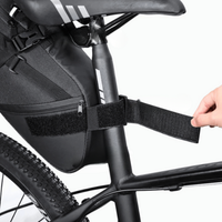 Große Fahrradtasche — Wasserdicht & Reflektierend 