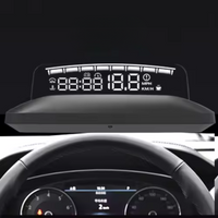 Zobrazenie hlavy hore pre auto – Rýchlosť a údaje v reálnom čase 