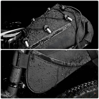 Große Fahrradtasche — Wasserdicht & Reflektierend 