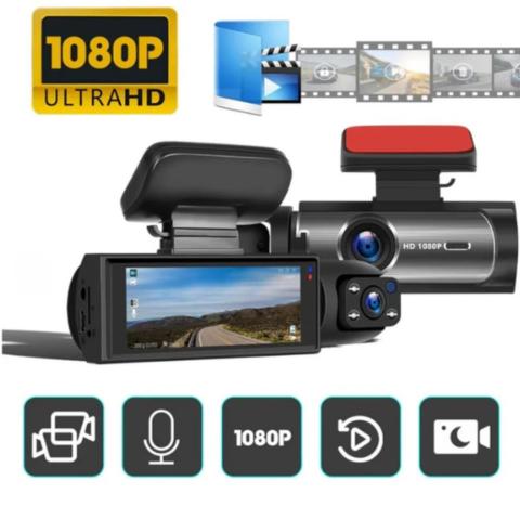 Dashcam HD Intelligente – Parcheggio Sicuro E Guida Protetta 