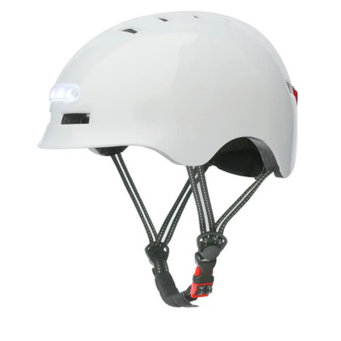 Urban Bicycle Helmet – With Front And Rear LED Lighting 