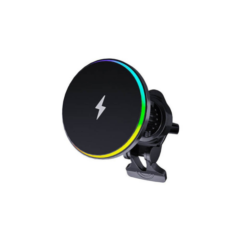 Support De Téléphone Voiture – Charge Sans Fil Et Éclairage Led