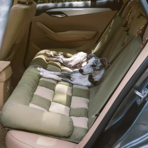 Siège Auto Arrière Pour Chien – Installation Facile Et Stabilité