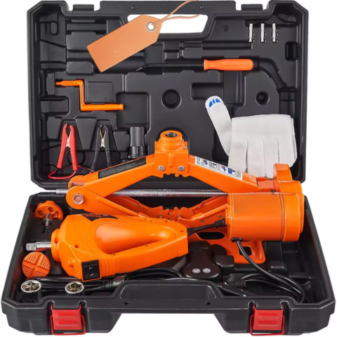 Cric De Voiture Électrique 3 Tonnes — Puissant, Sécurisé & Facile à Utiliser